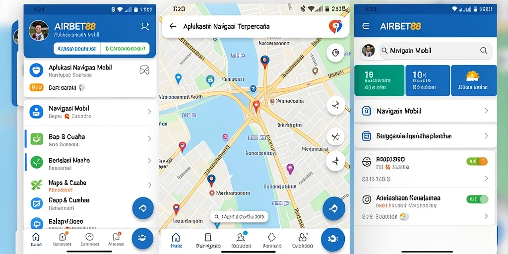 Antarmuka pengguna AIRBET88 yang intuitif dan informatif.