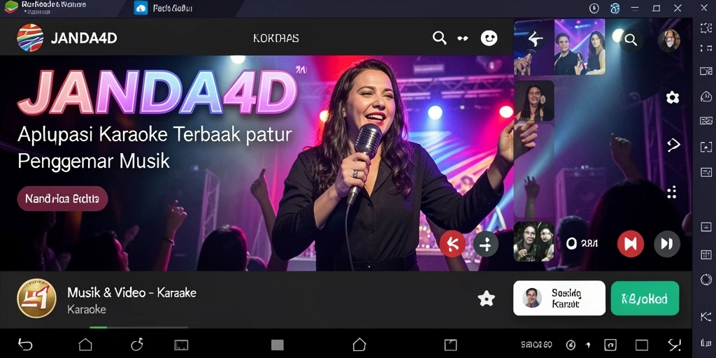 Antarmuka aplikasi JANDA4D yang menarik dan user-friendly.