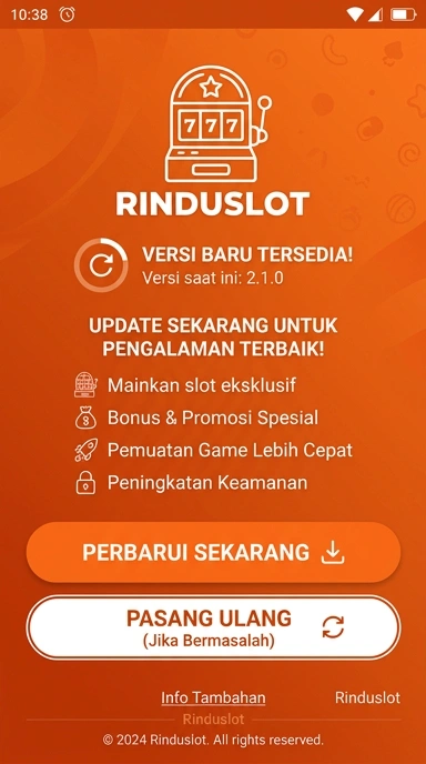 Riwayat Versi Apps rinduslot yang Penting untuk Anda